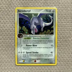 Aerodactyl 1/92 LP Holo EX Legend Maker Rare Pokemon TCG Card - Image 1