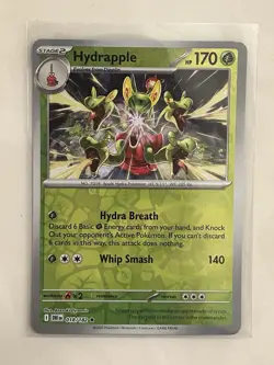 Pokemon TCG Hydrapple 018/182 SV10: Destined Rivals 018/182 NM Reverse Holo Card - Image 1