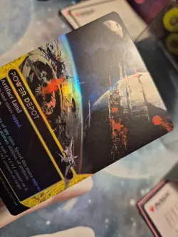 FOIL R 0034 Power Depot Stellar Sights Edge of Eternities MTG Card Borderless - Image 2