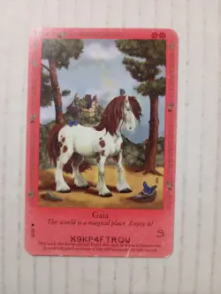 Bella Sara TCG Gaia 16/55 2007 Ancient Lights Common Horse Trading Card - Image 1