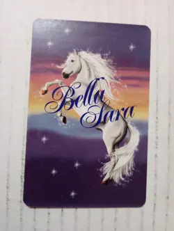 Bella Sara Second Series 2007 Blackie 4/97 Common Horse Trading Card - Image 2