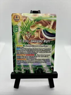Dragon Ball Super Card Game SS Broly, Awakened Might Fighter's Ambition BT19-070 - Image 1