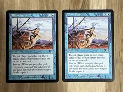 Awesome Magic The Gathering MTG Card Scourge Brain Freeze X2 29/143 LP - Image 1
