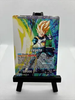 Dragon Ball Super Card Game Vegeta SSG Vegeta, Crimson Warrior 5th Anniversary - Image 2