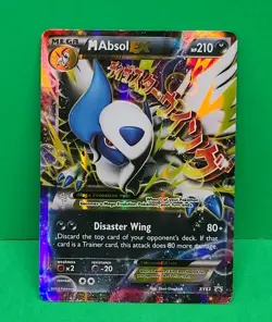 Pokemon TCG Mega M Absol EX - XY63 Promo XY Standard Size Card LP - Image 1