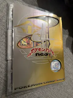 Pokemon TCG - Neo Genesis Promo (Series 1) Japanese - 9 Card Binder Open - Image 2