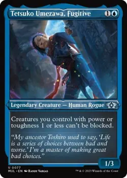 Tetsuko Umezawa, Fugitive (Foil Etched) -Foil Near Mint MTG - Image 1
