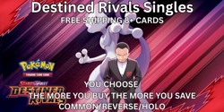 Pokemon TCG Destined Rivals English Set Singles (Near Mint) [BUY 8 FREE SHIP] - Image 1