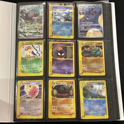 Pokemon White Flare Binder With Mixed Lot Of 99 Cards - Image 1