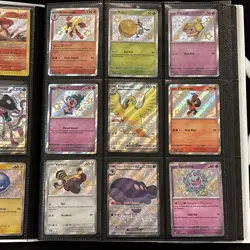 Pokemon White Flare Binder With Mixed Lot Of 99 Cards - Image 3