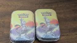Pokemon TCG Kanto Power Mini Tins Mewtwo New Factory Sealed English - Image 2