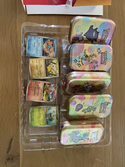 Pokemon TCG Scarlet & Violet 151 Costco 5 Pack Mini Tins Bundle - Image 4