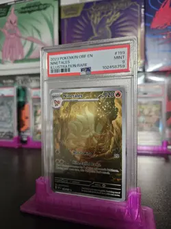 2023 POKEMON OBF EN-OBSIDIAN FLAMES ILLUSTRATION RARE #199 NINETALES PSA 9 - Image 1