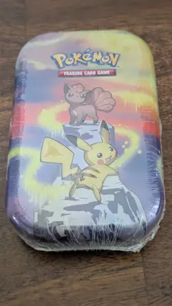 Pokemon Kanto Power Mini Tin Factory Sealed Pikachu And Vulpix TCG Brand New - Image 1