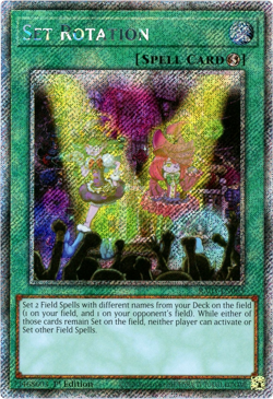 YuGiOh! Set Rotation - RA03-EN065 - Platinum Secret Rare 1st Edition NM/M - Image 1