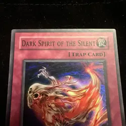 YUGIOH TCG DARK SPIRIT OF THE SILENT 1ST EDITION LON-E079 SUPER - Image 3