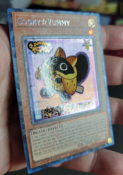 Cooky Yummy JUSH-EN017 Collector's Rare Yugioh Justice Hunters - Image 2