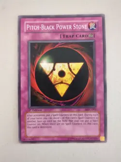 YuGiOh Pitch-Black Power Stone MFC-095 1st Edition - Image 1