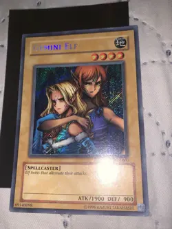 YuGiOh! Gemini Elf LON-000 Super Rare Unlimited NM - Image 4