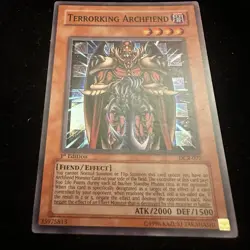 Yugioh TCG Terrorking Archfiend DCR-072 Dark Crisis 1st Edition - Image 2