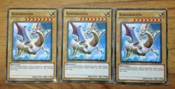 Yugioh 3 X Rabidragon PHSW-EN002 1st Edition .Free Postage - Image 1