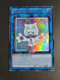 Yummy Snatchy JUSH-EN022 Ultra Rare Yugioh Justice Hunters - Image 1