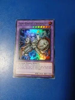 Yugioh Monster Mayhem - Gem-Knight Prismaura - Ultra Rare - BLMM-EN140 - Image 1