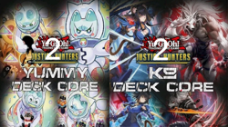 2X (4 TOTAL) K9 & Yummy Deck Core Justice Hunters Preorder 8/01/2025 Yugioh! - Image 1