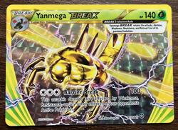 Yanmega BREAK 8/114 - 2016 Pokemon Steam Siege Rare Card - CLEAN NM - Image 1