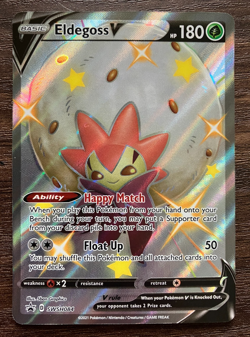 HOLO FULL ART Eldegoss V SWSH084 - 2021 Pokemon Promo Card - CLEAN NM - Image 1
