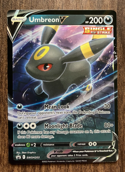 FULL ART HOLO Umbreon V SWSH203 - 2022 Pokemon Promo Card - CLEAN NM - Image 1