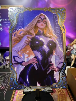 A5 Large Metal Card Serialized Waifu Anime Card My Hero Academia 8/40 - Image 1