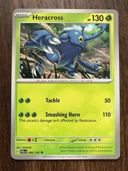 Heracross 006/193 - 2023 Pokemon Paldea Evolved Uncommon Card - Gossan Artwork - Image 1