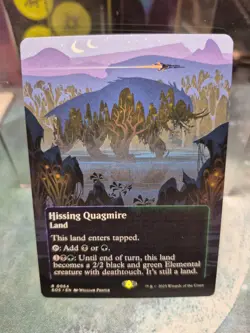 Hissing Quagmire BORDERLESS POSTER Edge of Eternities STELLAR SIGHTS MTG Card - Image 1