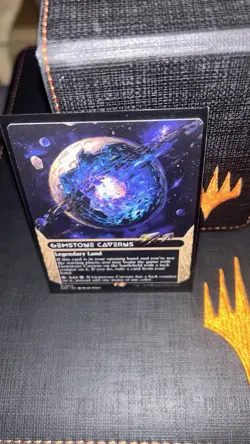 MTG Gemstone Caverns (Borderless) Edge of Eternities - Image 2