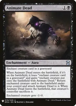 MTG Animate Dead - 78 / English / Near Mint - Image 1