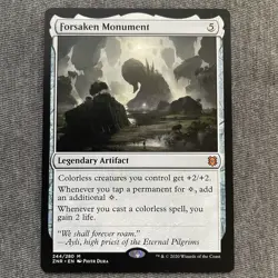 MTG Forsaken Monument Zendikar Rising ZNR 244/280 Mythic LP - Image 1
