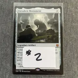 MTG Forsaken Monument Zendikar Rising ZNR 244/280 Mythic LP - Image 3