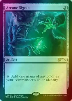 Arcane Signet Foil Commandfest Promo NM MTG - Image 1