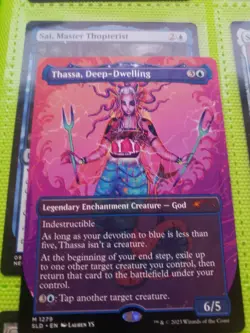 Thassa, Deep-Dwelling (Borderless) [Secret Lair Drop Series] - MTG NF - Image 1