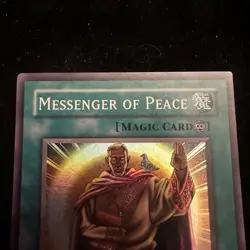 Yugioh TCG Messenger of Peace MRL-102 Super Rare 1st Edition Magic Ruler - Image 3