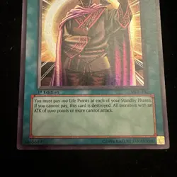 Yugioh TCG Messenger of Peace MRL-102 Super Rare 1st Edition Magic Ruler - Image 4