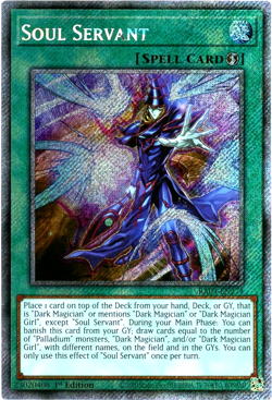 YuGiOh! Soul Servant - RA03-EN271 - Platinum Secret Rare 1st Edition - NM/M - Image 1