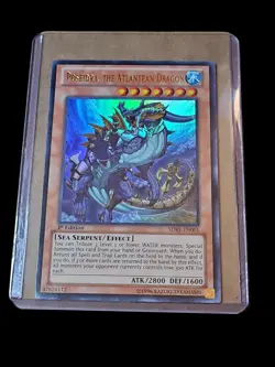 Poseidra, the Atlantean Dragon - SDRE-EN001 - Ultra Rare 1st Ed - NM - Yugioh! - Image 1