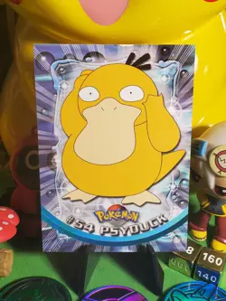 Pokemon TCG Vintage 1998 Topps Psyduck #54 NM/M Blue Label Pokemon Card - Image 1