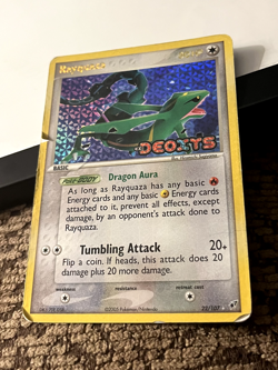 Pokemon Card TCG - Rayquaza ex Deoxys 22/107 Reverse Holo STAMPED (2005) - Image 1