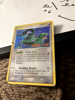 Pokemon Card TCG - Rayquaza ex Deoxys 22/107 Reverse Holo STAMPED (2005) - Image 4