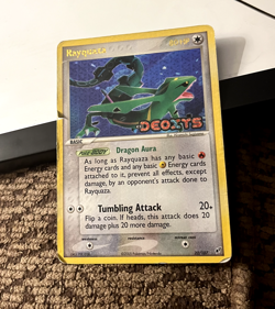 Pokemon Card TCG - Rayquaza ex Deoxys 22/107 Reverse Holo STAMPED (2005) - Image 5