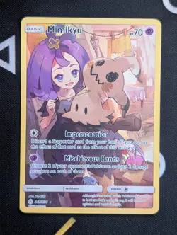 Mimikyu - 245/236 - Pokemon Cosmic Eclipse Sun & Moon Secret Rare Card NM - Image 1