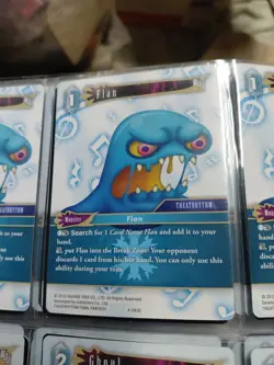 Flan 4-043C FOIL M/NM Final Fantasy Trading Card Game FFTCG - Image 1